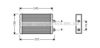 LANCIA 46723047 Heat Exchanger, interior heating